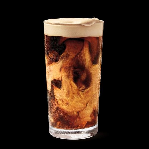 Roasted Hazelnut Cold Brew with Espresso Cold Foam