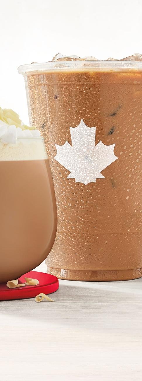 White Chocolate Pistachio Iced Latte